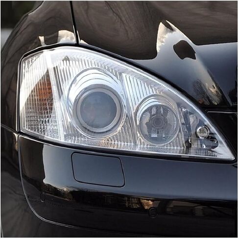 غطاء المصباح السيارة متوافق مع بنز S-Class W221 2006 2007 2008 2009 البلاستيك كشافات عدسة عاكس الضوء قذيفة استبدال الزجاج (2 قطعة اليسار واليمين) in Kuwait