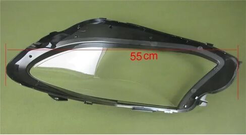 Compatible for Benz W213 E200L E300L E320L 2016-2019 Headlight Cover Lamps Headlamp Shell Lens Replace The Original Lampshade(1PCS right side) in Saudi Arabia