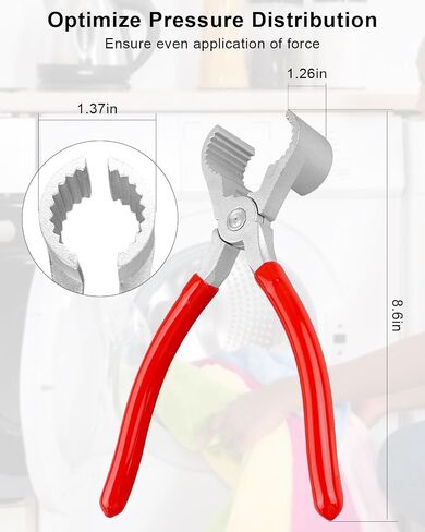 Washer Hose Plier Fit for 1-1.5 Inch Water Pipe Interface Replace THP-1 20001120, Washing Machine Hose Wrench in Saudi Arabia