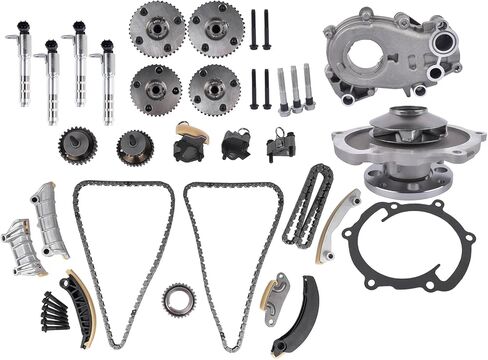 9-0753S مجموعة سلسلة توقيت المحرك مع استبدال مضخة الزيت/المياه VVT لجيب بويك لاكروس كاديلاك ATS CTS تشيفي إمبالا كامارو إكوينوكس ماليبو جي إم سي أكاديا بونتياك ساب زحل سوزوكي 3.0 لتر 3.6 لتر in Saudi Arabia