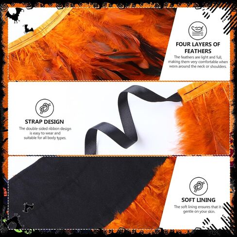 Newcotte 2 Pcs Eagle Costume Halloween Eagle Mask Wings Set Birds Animal Mask Feather Cape Wings Shawl Birds Cosplay Outfits for Men Women Teen Halloween Masquerade Carnival Fun Cosplay Party Props in Saudi Arabia