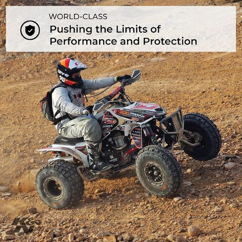 فلتر هواء المحرك K&N: أداء عالٍ، ممتاز، فلتر هواء Powersport: يناسب 2006-2018 YAMAHA (YFM700R Raptor، Raptor SE، YFM700، Raptor GYTR Edition) YA-7006 in Saudi Arabia