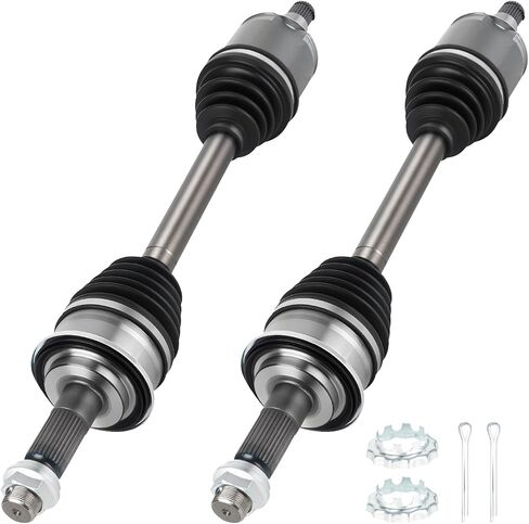 TadaMark 2PCs Front CV Axle Fit for Toyota Sequoia 2001-2007 for Tundra 2000-2006 3.4L 4.0L 4.7L V6 V8 4WD, Left and Right Side in Saudi Arabia