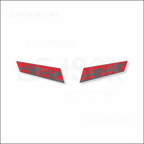 Motorcycle Fairing Sticker Reflective Waterproof Tail Cowl Vinyl Decals Compatible with BMW S1000RR 2022-2023 (Blue, red, and White) in Saudi Arabia