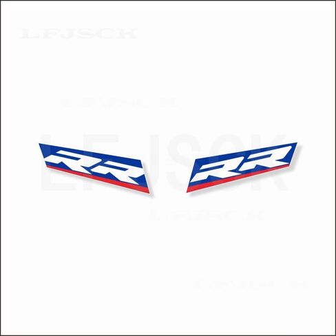 Motorcycle Fairing Sticker Reflective Waterproof Tail Cowl Vinyl Decals Compatible with BMW S1000RR 2022-2023 (Blue, red, and White) in Saudi Arabia