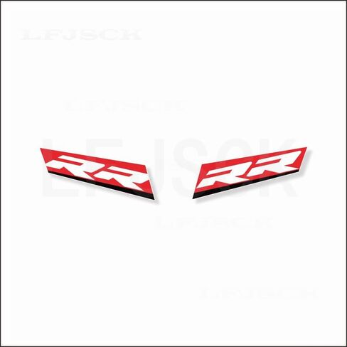 Motorcycle Fairing Sticker Reflective Waterproof Tail Cowl Vinyl Decals Compatible with BMW S1000RR 2022-2023 (Blue, red, and White) in Saudi Arabia