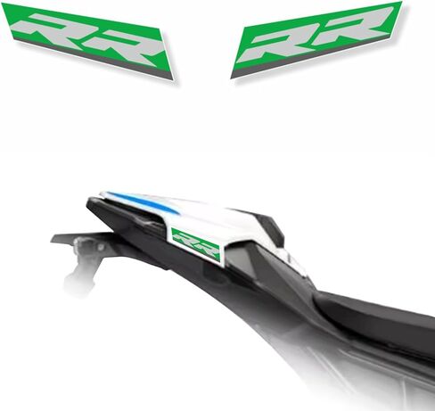 Motorcycle Fairing Sticker Reflective Waterproof Tail Cowl Vinyl Decals Compatible with BMW S1000RR 2022-2023 (Blue, red, and White) in Kuwait