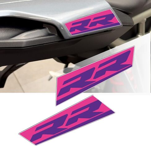 Motorcycle Fairing Sticker Reflective Waterproof Tail Cowl Vinyl Decals Compatible with BMW S1000RR 2022-2023 (Blue, red, and White) in Saudi Arabia