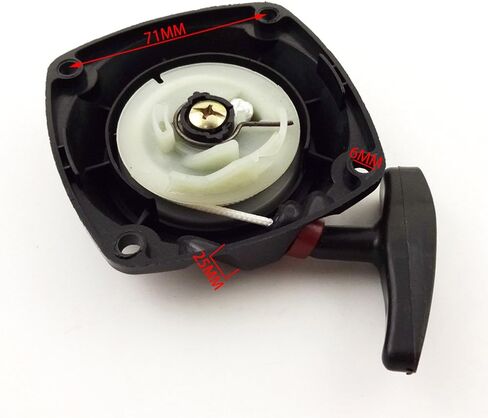TC-Motor Recoil Pull Starter Start for Go Ped Gsr40 Gsr40-TS G43L 43cc 2 Stroke Engine Gas Goped Scooter Black in Saudi Arabia