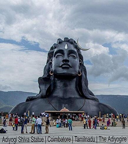 Adiyogi Shiva Statue for Car Dash Board, Pooja & Gift, Mahadev Murti, Idol, Lord Adiyogi Shankara for Home & Office Decor (ADIYOGI JI in Black) (Adiyogi), Resin in Saudi Arabia