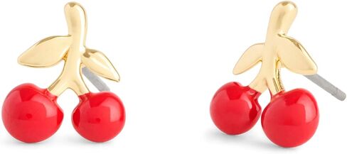 COACH Women's Vintage Charms Cherry Stud Earrings in Saudi Arabia