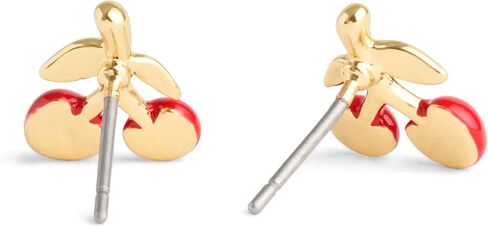COACH Women's Vintage Charms Cherry Stud Earrings in Saudi Arabia