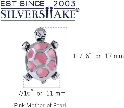 Silvershake 925 أقراط من الفضة الإسترليني على شكل سلحفاة in Kuwait