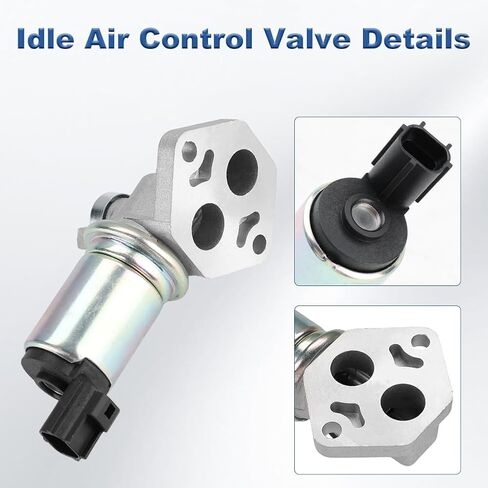 Fuel Injection Idle Air Control Valve IAC Compatible with Ford E-250 E-350 Club Wagon Econoline Expedition F-150 F-250 Lincoln Blackwood LS Navigator 1997-2005 Replacement for F75Z9F715AB in Saudi Arabia