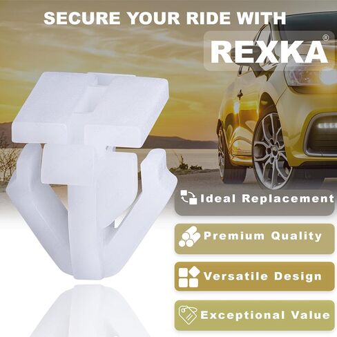 Rexka 30 قطعة مشبك قولبة جانبي للجسم 87715-3K000 لسيارة Hyundai Azera Equus Genesis Sonata Tucson Veloster Kia Soul 87715-3K000 in Saudi Arabia