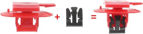 20pcs Moulding Clip with Metal Reinforcement Replace 11547026 for GM for Cadillac ATS in Saudi Arabia