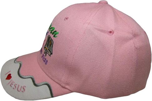 Woman of Faith Christian I Love Jesus Proverbs 31:30 Pink Purple Hat Ball Cap in Saudi Arabia