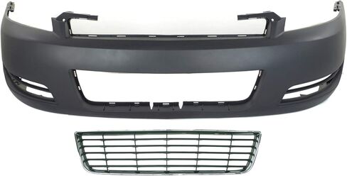 Garage-Pro Bumper Cover Kit For 2006-2011 Chevrolet Impala, Front Bumper Cover Replacement, Bumper Grille, Primed, For LS Model in Saudi Arabia
