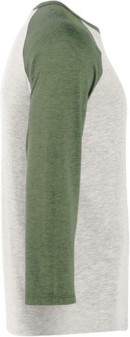 TNT Men's Raglan Shirt - Tri-Blend 3/4 Sleeve Baseball Tee Shirt in Saudi Arabia