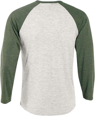 TNT Men's Raglan Shirt - Tri-Blend 3/4 Sleeve Baseball Tee Shirt in Saudi Arabia