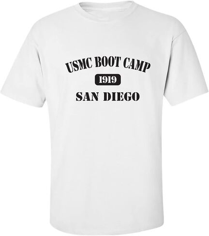 تي شيرت USMC Boot Camp San Diego للبالغين بأكمام قصيرة in Saudi Arabia
