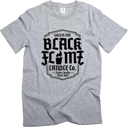 تي شيرت رجالي من شركة Black Flame Candle Co تي شيرت شركة شموع الهالوين in Kuwait