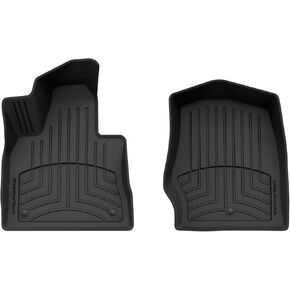 سجادات أرضية WeatherTech FloorLiner HP Custom Fit لسيارة Ford Explorer Hybrid، Explorer ST، Explorer - الصف الأول (4417161IM)، أسود in Kuwait