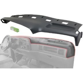 Garage-Pro Dash Cover Replacement for Dodge Ram 1500 2500 1994-1997, Black ABS Thermoplastic, Interior Dash Covers in Saudi Arabia
