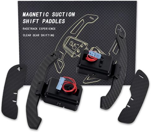 Magnetic Steering Wheel Paddle Shifter for BMW G87/G20/G21/G28/G30/G38/F90/M5/G14/G15/G16/F91/M8/F92/M8/F40/G42/F44/G12/G08/G01/F97/X3M/G05/F95 X5M/G06/F96/G07/Supra A90 Carbon Fiber Paddle in Saudi Arabia