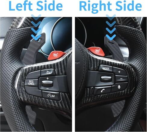 Magnetic Steering Wheel Paddle Shifter for BMW G87/G20/G21/G28/G30/G38/F90/M5/G14/G15/G16/F91/M8/F92/M8/F40/G42/F44/G12/G08/G01/F97/X3M/G05/F95 X5M/G06/F96/G07/Supra A90 Carbon Fiber Paddle in Saudi Arabia