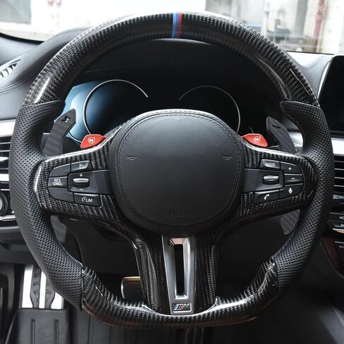 Magnetic Steering Wheel Paddle Shifter for BMW G87/G20/G21/G28/G30/G38/F90/M5/G14/G15/G16/F91/M8/F92/M8/F40/G42/F44/G12/G08/G01/F97/X3M/G05/F95 X5M/G06/F96/G07/Supra A90 Carbon Fiber Paddle in Saudi Arabia