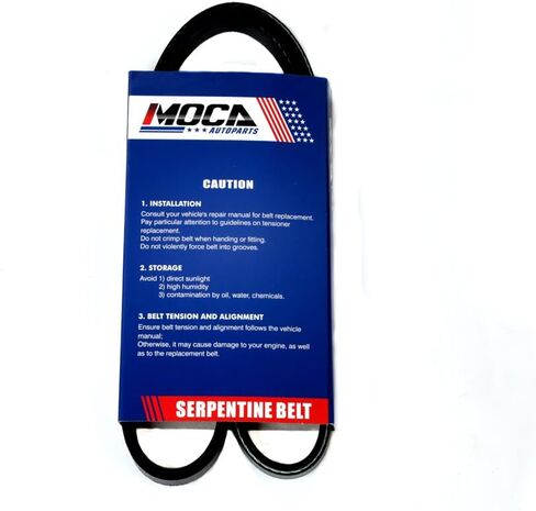 MOCA 4PK815 4PK845 EPDM أحزمة سربنتينة احترافية على شكل حرف V تناسب 2001-2011 لسيارة Hyundai Accent 1.6L و2006-2011 لكيا ريو 1.6L 1599CC l4 Gas DOHC تستنشق بشكل طبيعي in Saudi Arabia