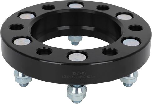 SCITOO 4Pcs 1 inch Wheel Spacers 6x5.5 to 6x5.5 with Studs 12x1.5 Bore 106mm Compatible with for Toyota Tacoma 1995-2023,for Toyota 4Runner 1989-2023 in Saudi Arabia