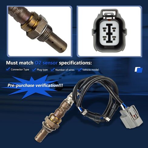 Maxfavor 234-9017 O2 Oxygen Sensor Upstream Replacement for 2004 2005 Honda Civic EX Acura EL L4 1.7L 15473 5S667 2132850 SG1362 36531-PLR-003 in Saudi Arabia