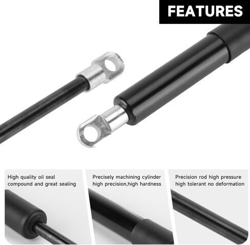 1 Set Rear Hatch Tailgate Lift Support Shock Strut Gate Gas Spring - Compatible for Toyota Hilux SR5 Vigo MK6 MK7 2005-2015 in Saudi Arabia