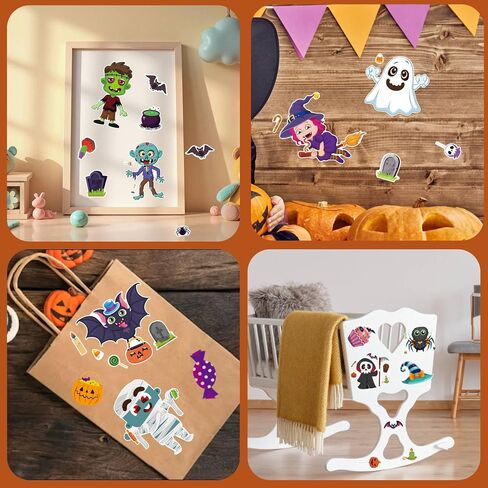 48 Sheets Thanksgiving Make a Turkey Stickers, Thanksgiving Crafts for Kids, DIY Party Game Favors Supplies Autumn Make Your Own Turkey Stickers, Thanksgiving Decoration Gifts for Kids in Saudi Arabia
