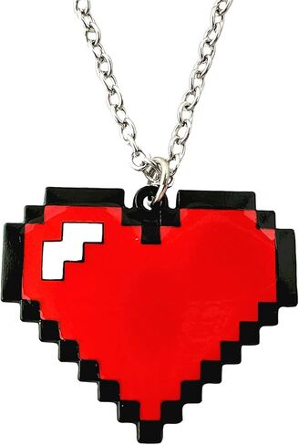 STKTFKK Heart Necklace Metal Necklace Women and Men in Kuwait