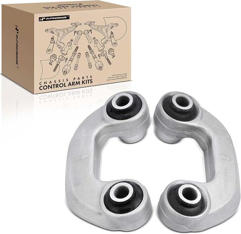 A-Premium 2 x Front Sway Bar Links Stabilizer Bar Links, Compatible with Volkswagen Passat 1998-2005, Audi A4/A4 Quattro 1998-2001, A6/A6 Quattro 1998-2004, RS6 2003-2004, S4 2000-2002, S6 2002-2003 in Saudi Arabia