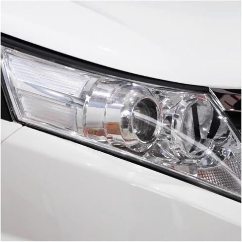 غطاء المصباح الأمامي للسيارة متوافق مع Jac Refine M5 2012-2021 عدسة أمامية بلاستيكية شفافة أباجورة قذيفة استبدال الزجاج (1 قطعة الجانب الأيمن) in Kuwait