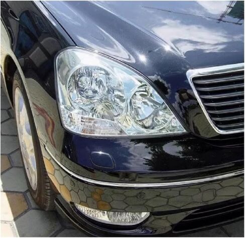 غطاء المصباح السيارة متوافق مع لكزس LS430 1999 2000 2001 2002 2003 البلاستيك كشافات عدسة عاكس الضوء قذيفة استبدال الزجاج (1 قطعة الجانب الأيسر) in Kuwait