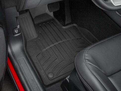 WeatherTech FloorLiner HP Custom Fit Floor Mats for Ford Explorer Hybrid, Explorer ST, Explorer - 1st Row (4417161IM), Black in Saudi Arabia