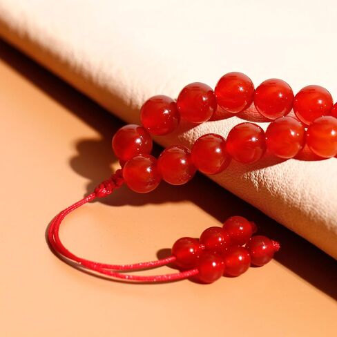Simple Crystals and Stones Beaded Necklace Protection Balance Meditation Long Necklaces for Women and Men Amulet Jewelry in Saudi Arabia