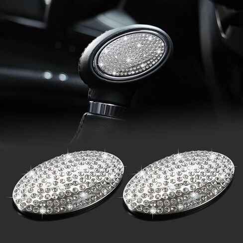 غطاء مقبض ناقل الحركة من TOMALL متوافق مع Mini Cooper F54 F56 F55 Diamond Shifter Panel غطاء ذراع ناقل الحركة الداخلي مع ديكورات كريستالية لملحقات السيارة اللامعة in Saudi Arabia