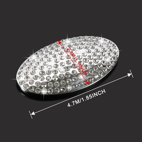 غطاء مقبض ناقل الحركة من TOMALL متوافق مع Mini Cooper F54 F56 F55 Diamond Shifter Panel غطاء ذراع ناقل الحركة الداخلي مع ديكورات كريستالية لملحقات السيارة اللامعة in Saudi Arabia