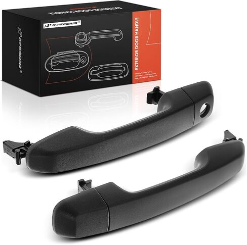 A-Premium Outside Exterior Door Handles Compatible with Toyota 4Runner 2010-2020, Textured Black, 2-PC Set, Front Driver and Passenger Side in Saudi Arabia
