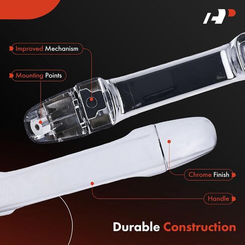 مقبض باب خارجي ممتاز من جانب الراكب الأمامي الأيمن متوافق مع سيارات Toyota Prius وSienna وAvalon وVenza & Subaru Outback وForester وImpreza وLegacy وWRX STI وXV Crosstrek & Scion tC وiQ وChrome in Saudi Arabia