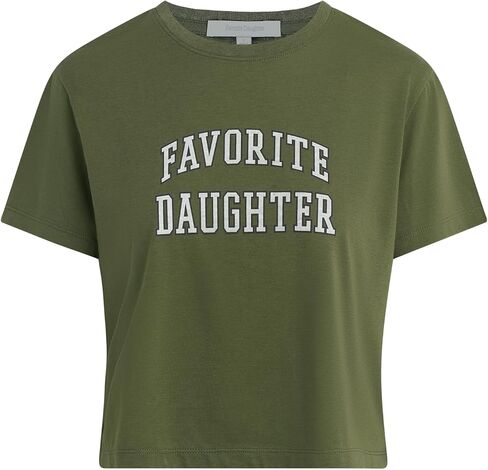 Favorite Daughter Women's Cropped Collegiate Tee in Saudi Arabia