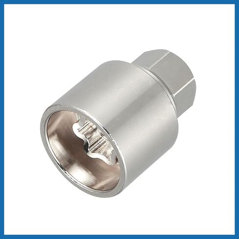 523 Car Metal Wheel Lock Lug Nut Anti Theft Lug Nut Screw Removal Socket Key Wheel Lock Key for VW Touareg Scirocco Magotan Phaeton Tiguan Item Replacement in Saudi Arabia