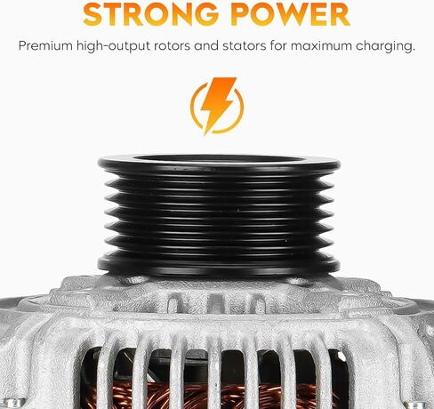 New Alternator for Jeep Cherokee 4.0L L6 2001, 121000-3780 13906 13906N 40052082 400-52082 56041822AB AND0273 in Saudi Arabia