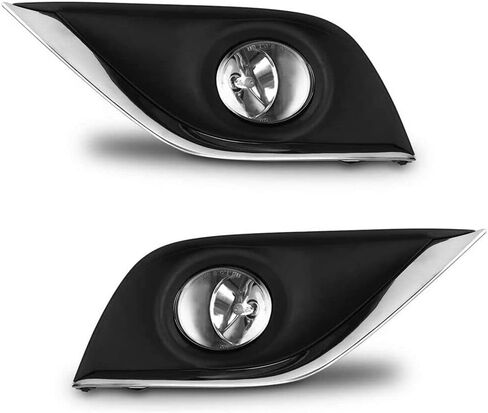 BestParts Pair Of Fog Lights Lamps Compatible with Nissan Versa 2015-2019 With Cover + Switch + Wiring Kit ‎Replaces 261558990A 261508990A NI1038134 NI1039134 622576W80A 622566W80A in Saudi Arabia